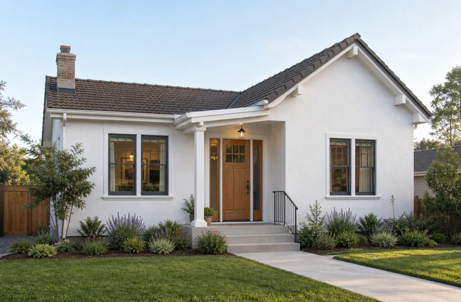 simple house front design